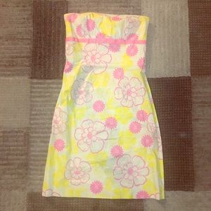 Floral Tube Top Dress